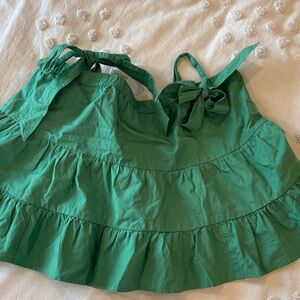 American Eagle Outfitters Emerald Green Top